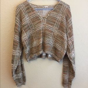 Vintage Cropped Sweater